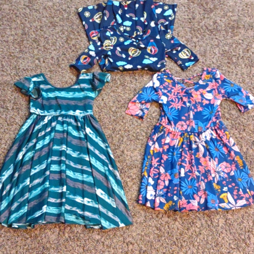 Lot of 2 Dot Dot Smile 3/4 dresses